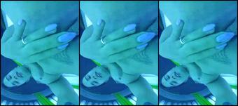 Miracuckold Masturbation In A Public Solarium