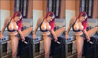 Ruby Onyx Twisted Pleasure In The Kitchen