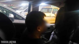 Stranger Surprises me Masturbating in the Car in the Public Parking Lot of the Mall