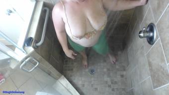 Getting Soaked in Shower - December 27, 2015