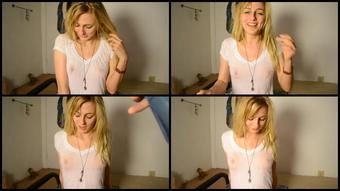 Chezza Luna Lil Tits Soaked