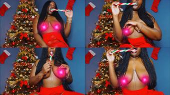 Candy Cane Sweet Tits