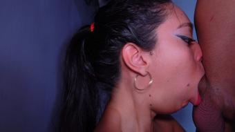 Amateur Couple Trying Extreme DeepThroat