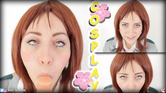 Ochako Uraraka's Ahegao BlowJob
