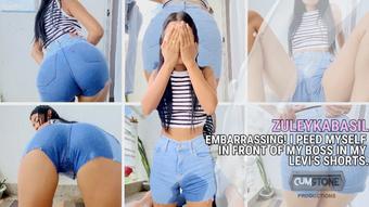 EMBARRASSING IN PEE MY SELF IN FRON OF MY BOOS