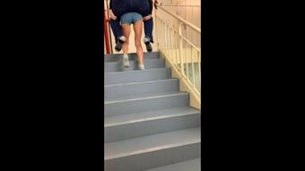 Lora Carries 210# Man Up 3 Flights - November 14, 2021