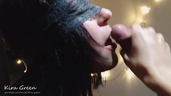 Threesome Cumshot Compilation, Cum in mouth, Sharing cum, kissing cum, Huge Cumshot - Kira Green