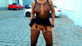 SHEER CLOTHES WALKING AROUND TO SEXY