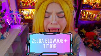 Zelda is Santas Slave Blowjob + Titty Job - January 02, 2024