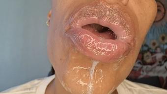 drooly, sloppy POV kissing - September 18, 2022