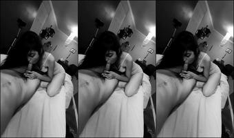 I sneak into my roommate's room to tease him with oral sex