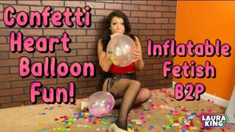 B2P V-Day Confetti Heart Balloon Fun - February 04, 2021