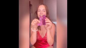SPH/JOI with 3 inch dildo fucking - July 03, 2021