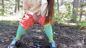 Ciren Verde P–Ing Bj Fucking Bbc In The Woods