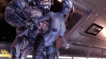 Icky Sticky Mass.Effect Liara 1 Video