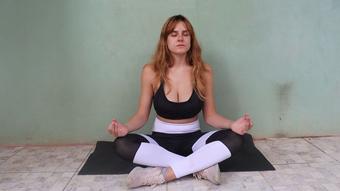 YOGA FUCK! My Neighbor Jumps Over the Wall and Fucks Me - July 30, 2023