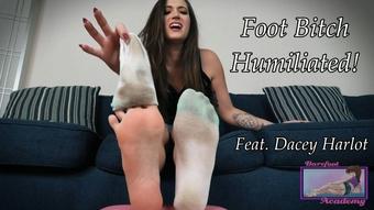 Foot Bitch Humiliated! MOV - October 21, 2022