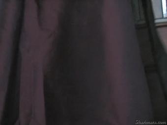Purplesilkkaftancloak