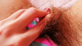 Cuteblonde666 Close Up On My Extreme Hairy Pussy