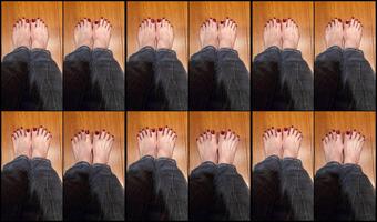 Terramizu 09 02 2020 146012439 Video Red Toe Wiggles While I Wait For My Scene To Start