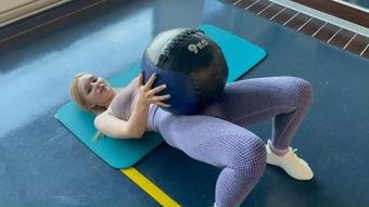 Lanadear Work Out In A Gym