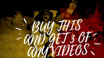 BUY THIS AND GET 3 OF ANY VIDEOS - Jan 5, 2022