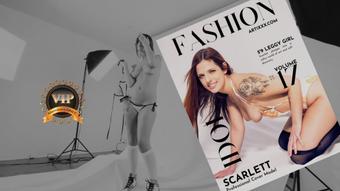 Magazine Cover Model: The Leggy Girl Next Door