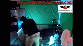 Spycam of pornshoot of Jadesway