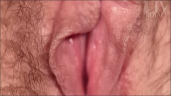 Extreme Closeup Orgasm Big Labia Hairy Pulsating Pussy