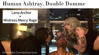 Human Ashtray, Double Domme