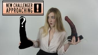 Missprincesskay New Bigger Bad Dragon Dildo First Use