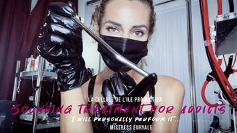 Mistress Euryale Sounding Treatment For Addicts