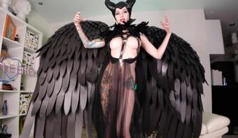Purple Bitch Maleficent Loves To Fuck 4K