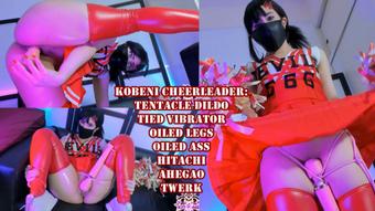 Kobeni Cheerleader: Tentacle, Twerk, Vibrator & Ahegao