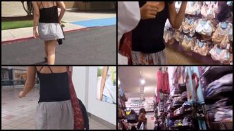 Manyvids  Xaya Lovelle   Public Flashing Fun At The Mall Pt1