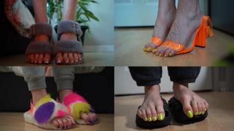 Cliffhanger Toes Compilation - January 11, 2024