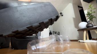 Giantess tell what she can easily do to you for being badboy - September 01, 2023