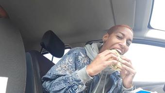 Eating in my car - March 05, 2022