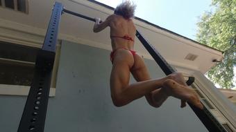 Savage Crossfit Red Microbikini Workout - August 02, 2021