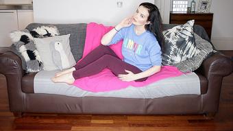 Settee Wetting In Leggings - May 22, 2019