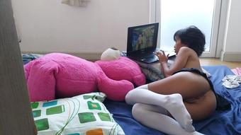 Creamberryfairy_-_Part_1-_Caught_Up_Watching_Porn_-_Manyvids