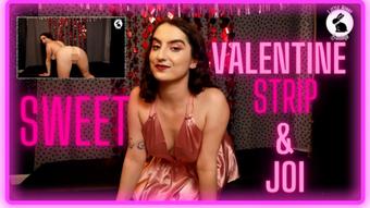 Valentine's Striptease and JOI - Feb 15, 2023