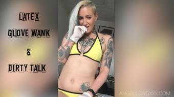 LATEX HANDJOB ANGEL LONG
