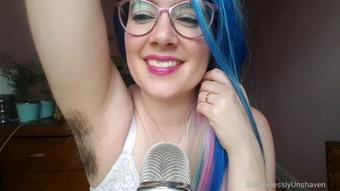 Shamelesslyunshaven Blue Yeti Hairy Armpit Asmr Joi