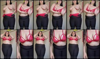 Bbwlaceylane 12 06 2020 414383432 Red Lingerie Try On Strip Tease Video In This Coming On Sunday Pls Don X27 T For