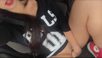 Masturbating in the car - December 08, 2016