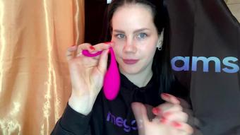 Anna Shows Vibro Egg From Sohimi