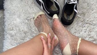 Dirty sneakers & cute socks