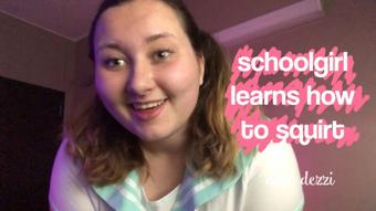 Danidezzi Sch--Lgirl Learns How To Squirt