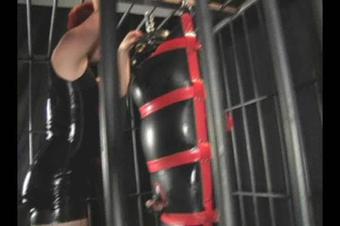 Heavy_Rubber_Jail_Cell_Suspension_Pt_2_Cbt_Breath_Play_Aliceinbondageland
